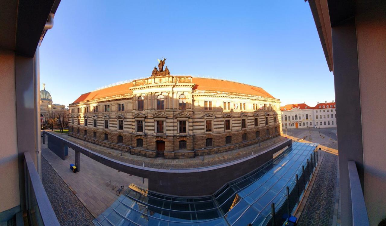 Pineapple Apartments Luxus Apartment Im Palais Am Neumarkt Dresden Dış mekan fotoğraf